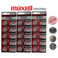 MAXELL CR2032 CR2025 CR2016 JAPAN 3V BATTERY 5PCS PER CARD For Car Remote, Watch, Casio Gshock 5.0