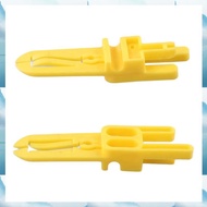 [W F S B] For Compatible 2pcs Bike Brake for Pad Spacer Anti-Pinch Protection Clip Plastic Caliper G