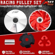 AH1 Racing Roller Housing Pulley Scoopy Vario 110 Fi EspBEAT PopBEAT Street K44 Smooth Starter AH1 R