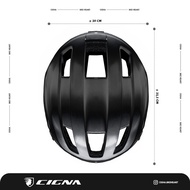 Cigna TS-32 Bike Visor Helmet - Bicycle Helmet - BLACK (Not ROCKBROS)