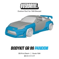 Hotwheels GR 86 Pandem Bodykit