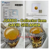 YELLOW SAFIR CEYLON SAPPHIRE SRILANKA BATU KUNING SRILANGKA