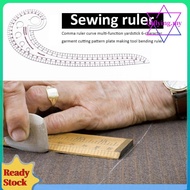 Plastic Transparent Tailor French Curve Sewing Ruler Tailor Comma Shaped Sewing Tools Transparent Fr
