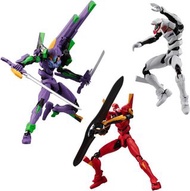 全新日版冇盒 EVA-FRAME EX 8隻FULL SET 新世紀福音戰士 EVA 130mm action figure Bandai