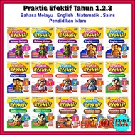 Buku Latihan : Praktis Efektif KSSR Tahun 1 / 2 / 3 Edisi 2024 - B.Melayu / English / P.Islam / Mate