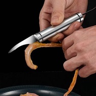 1PC兩頭剝蝦神器蝦刀鵝腸刀Shrimp Deveiner Knife Prawn Peeler 剝蝦刀開蝦背刀 蝦刀去蝦腸刀蝦刀蝦工具剝蝦神器蝦線刀廚房工具