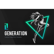 PowerPoint Template Z Generation - Creative