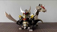 SD GK 闇騎士 Gundam MK-II + 戰馬 純潔原型 白模