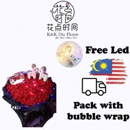 soap 99rose flower bouquet