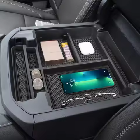 For GMC Yukon Denali Ultimate For Chevrolet Suburban Tahoe Premier Center Console Tray Armrest Divid