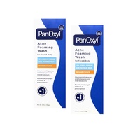 PanOxyl Acne Foaming Wash 10% Benzoyl Peroxide 5.5 oz (156 g) - Pack of 2 6V7M