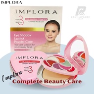 Paket Make Up IMPLORA Beauty Care EyeshadowLipstickBedak  Bedak