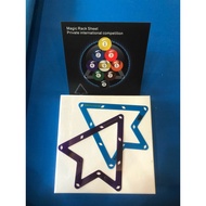 Transparent Magic Ball Folding Filter | 9 Ball 10 Ball Folding Film | Billiard Ball Movie