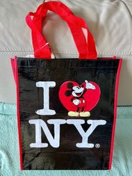 🆕🛍️ 美國直送 迪士尼 米奇老鼠環保袋 US Disney Store Mickey Mouse I Love NY Reusable Tote Bag