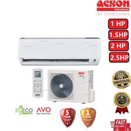 ACSON A3WM/A3LC Air-Conditioner AVO Non-Inverter Aircond R32 1.0HP 1.5HP 2.0HP 2.5HP (Non-inverter)