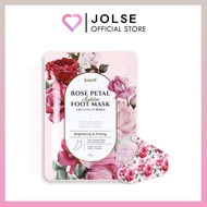 koelf Rose Petal Satin Foot Mask 1ea