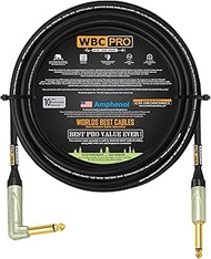 20 Foot - WBC-PRO-Guitar – 20 AWG - Low-Cap (18pF/ft) – Pro-Grade – Graphite-Based - Dual-Shielded G