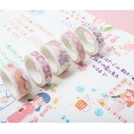 [ALMENCLA2] 100 Rolls Washi Tape Sticker Paper Masking Decorative Tape