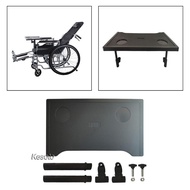[Kesoto] Wheelchair Tray with Two Cup Holder Universal Dining Board Wheelchair Dining Table for Reading Resting Equipment Accessories