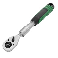 Rotating Ratchet Retractable 3/8 Inch Reversible Drive 72 Tooth Socket Wrench Mechanical Tool