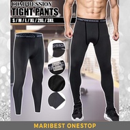 (S - 3XL) Cool Unisex Legging Tight Gym Running Football Sportwear Quick-Drying Long Sport Pants Sel