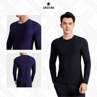 ARISTINO autumn-winter t-shirt with round neck, soft fabric, high elasticity, good heat retention - 