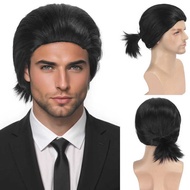 American Broaay musical "The Family" Gomez Addams Synthetic fiber wig