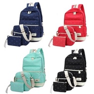 Polka Dots 3 pieces bag set