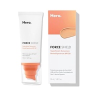 Force Shield Superlight Apricot Sunscreen from Hero Cosmetics - broad spectrum daily mineral SPF 30 