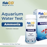 Newest Aquarium Ammonia Water Test Paper Aquarium Water Test Paper 100 Strips