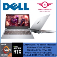 Dell G15 5515 Ryzen Edition 15.6'' FHD 120Hz Gaming Laptop Phantom Grey ( Ryzen 5 5600H, 8GB, 512GB 