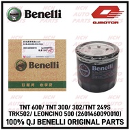 OIL FILTER - BENELLI - TNT 600/ TNT 300/ 302/ TRK502/ LEONCINO 500/ TNT 249S - 2601460090010 (100% Q