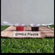 Tempat Saos Plastik 25 ml / Cup Sauce Sambal 25 ml / Cup P1 DM