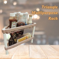 Multipurpose Triangle Plastic Basket Rack (2 Tiers, 3 Tiers, 4 Tiers, 5 Tiers)