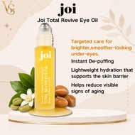 Joi Total Revive Eye Oil Green Coffee Seed Oil | Depuffs Under-eye | Brightens Skin | Smoothens Wrin