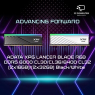 ADATA XPG LANCER BLADE RGB DDR5 6000 CL 30 /CL36/6400 CL32 (2x16GB)/(2x32GB) Black/White PC Desktop 