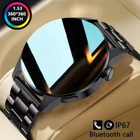 For Huawei GT3 Watch Men Smart Watch 1.53 Inch Bluetooth Call Sports Mode IP68 Waterproof Health Mon