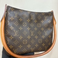 LV MM Vintage looping 圓柄 單肩包 肩背包 側背包