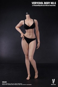 全新現貨 VERYCOOL VCD-05B 1/6 Girl Figure Body 鉑金矽膠 無縫包膠 健美身材 自然膚色 鋼骨 女素體 Tbleague Phicen