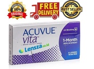 Terlaris Acuvue Vita Monthly Clear - Soflen Acuvue Bulanan Bening - Softlens Bening Bulanan Acuvue