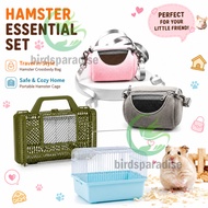 Hamster Travel Bag For Hamster Hamster Carrier Bag Hamster Cage Hamster House Hamster Accessori Set