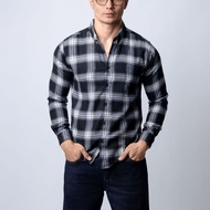 KEMEJA VENGOZ Men's Slim Fit Flannel Shirt Top - Elrond Flannel Shirt