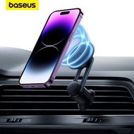 Baseus Magnetic Car Mount Holder For iPhone 12 13 14 Pro Max 360°Adjustable Phone Holder For Samsung Xiaomi Huawei