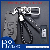 BCHonda PCX160 Click 160 ADV 160 PCX 160 Remote Key Case Cover Key Holder Keychain