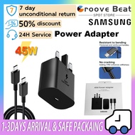 ⚡【Ready Stock】Samsung 45W Super Fast Charging 2.0 Adapter | PPS Charger | 5A Type-C Cable 1.8m | Com