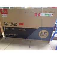 COD Brand New Original TCL 65 inches Smart 4K Ultra HD TV
