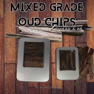 AL LINGGI OUD HIGH QUALITY OUD CHIPS (MIXED AA,A,AB) - HOME FRAGRANCE BAKHOOR Supplies
