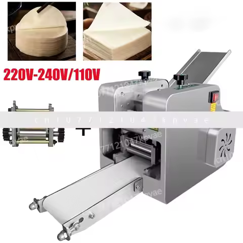 Automatic Commercial Dough Rolling Pasta Maker Stainless Noodle Maker 110V/220V Imitation Handwork D