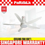 (Bulky)(FREE INSTALLATION) KDK U60FW 150CM Ceiling Fan - Long Pipe (White)