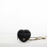 二手Chanel 愛心腰包